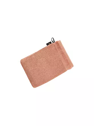 VOSSEN | Waschhandschuh PURE 16x22cm  Red Wood | 